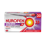Nurofen Rapid Relief 400mg Maximum Liquid Capsules