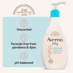 Aveeno Baby Daily Care Moisturising Lotion Prebiotic Oatmeal 250ml - Image 4