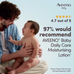 Aveeno Baby Daily Care Moisturising Lotion Prebiotic Oatmeal 250ml - Image 5