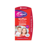 Calpol Sixplus Sugar Free Oral Suspension Strawberry 100ml