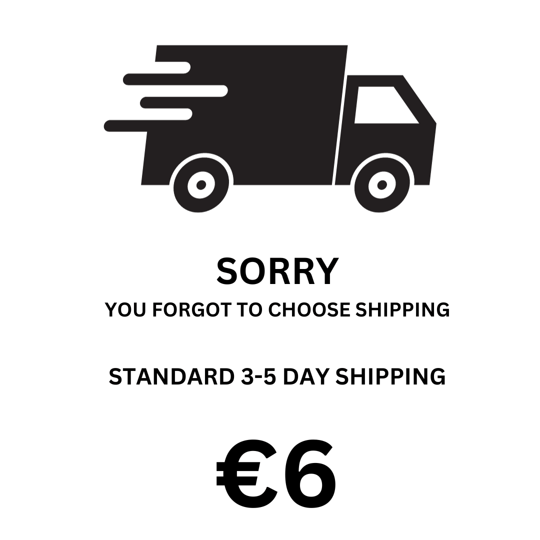 SORRY YOU FORGOT TO CHOOSE SHIPPING Missed Shipping - Image 1