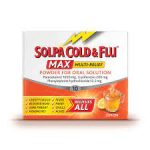 Solpa cold and flu max multi-relief oral solution 10 lemon