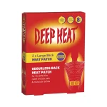 Deep Heat Dual Action Pain Relief Therapeutic heat patch