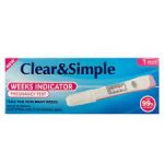Clear & Simple Weeks Indicator Pregnancy Test - 1 Test