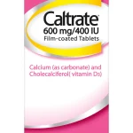 Caltrate calcium supplement with vitamin D3