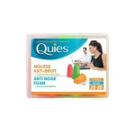 3 Pairs Quies foam earplugs
