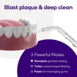 Burst Endless Floss-Ibilities Cordless Water Flosser Black - Image 3