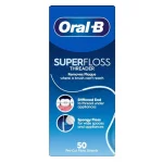Oral B Super Floss Threader Mint 50 Pack