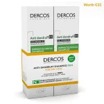 Dercos Anti-Dandruff Shampoo For Dry Hair Duo