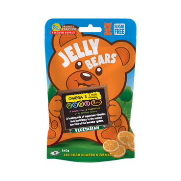 015008_A Jelly Bears Omega 3 & Multivitamin 2 Month Supply 3 Years+ - Image 1